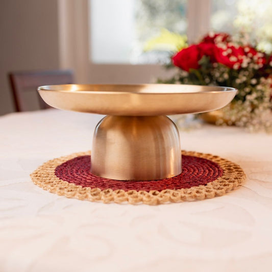 Heirloom Brass Platter - Medium