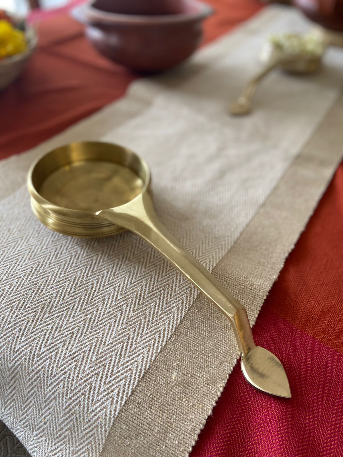 Brass Tadka pan/ Kai Urali