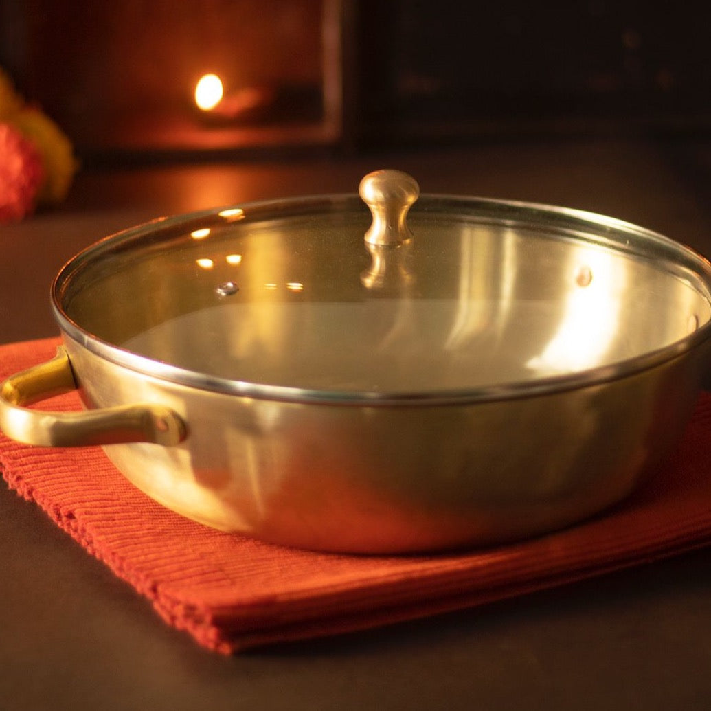 Bronze Casserole